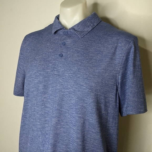 ✨3/$15  NWT J Crew Factory performance blue top L - Picture 2 of 5